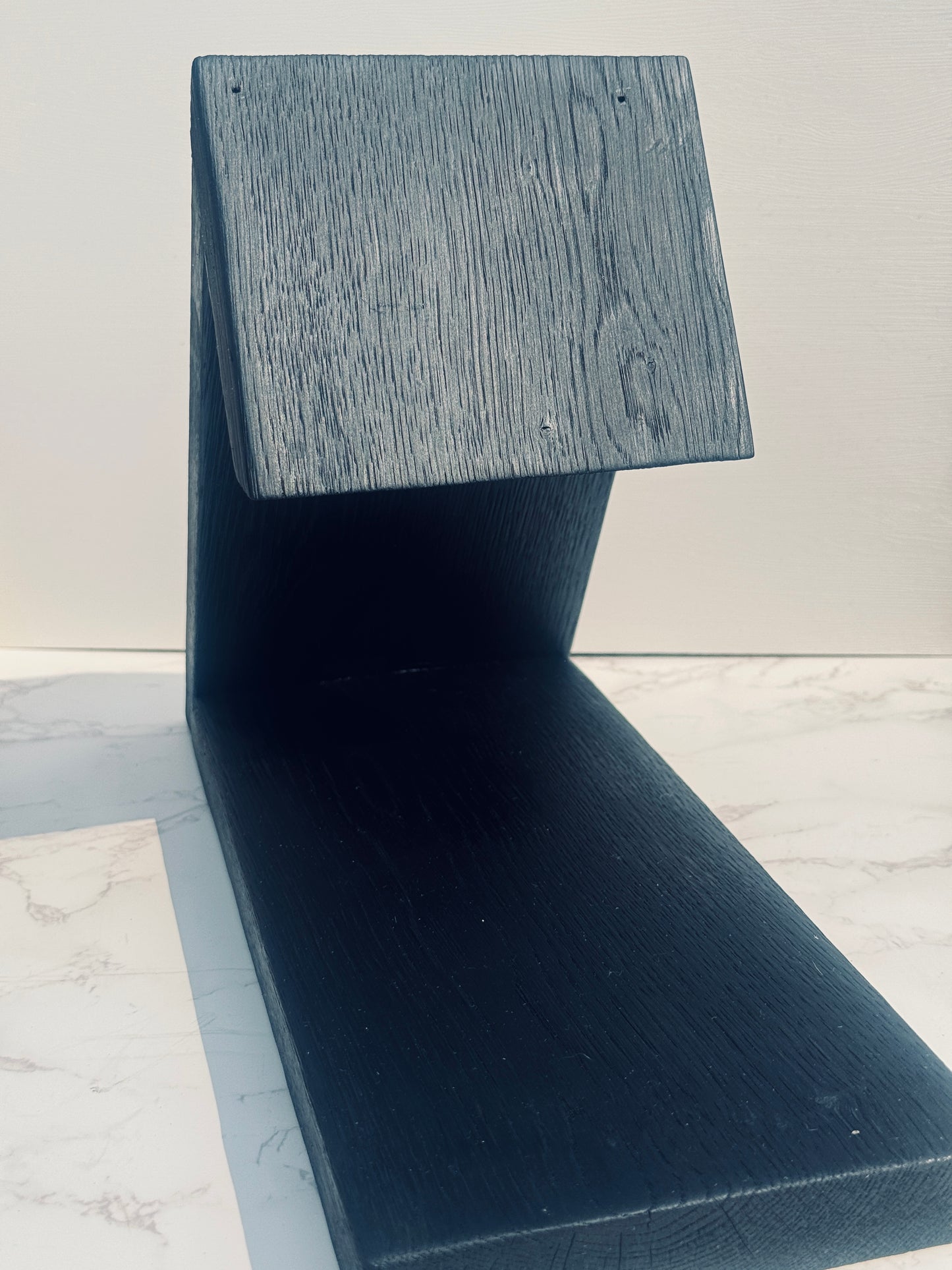 Front view of book rest