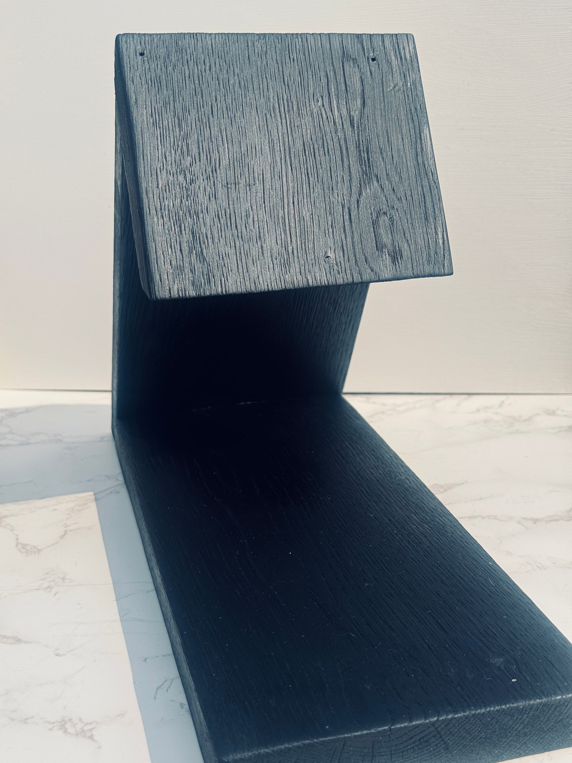 Front view of book rest