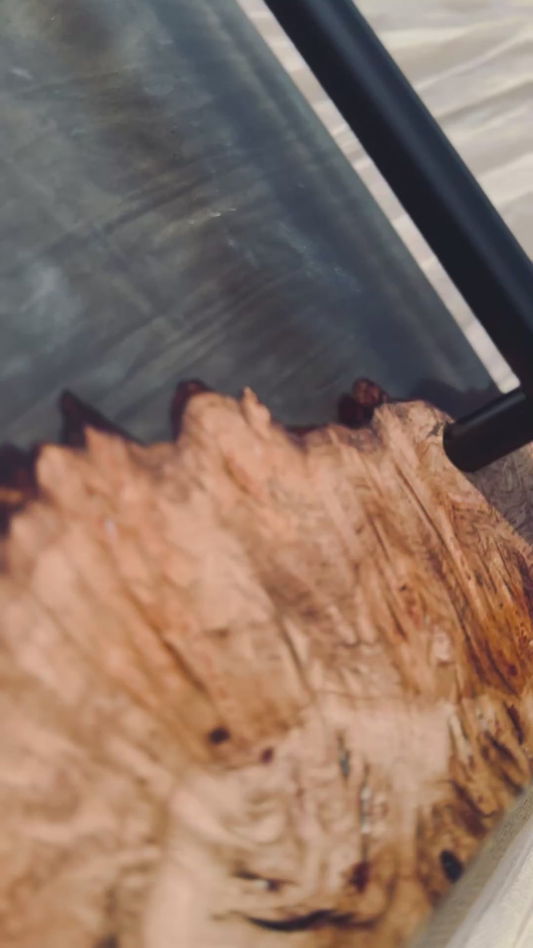 Oak and Smokey Epoxy Serving Tray - Video
